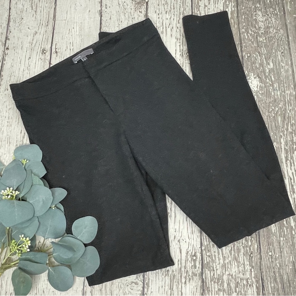 VINCE. Charcoal Skinny Fit Ankle Zip Pants
